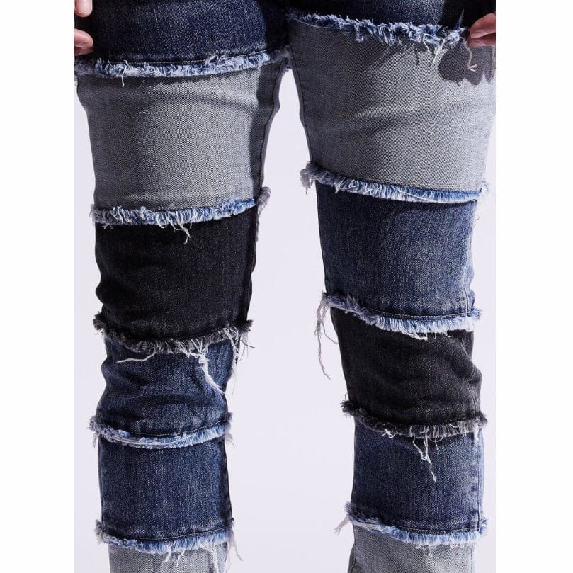 Embellish Figueroa Stacked Denim (Blue Wash) EMBF122-001 - Image 2