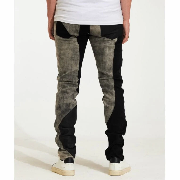 Embellish Notch Denim (Black) EMBH22-208 - Image 5