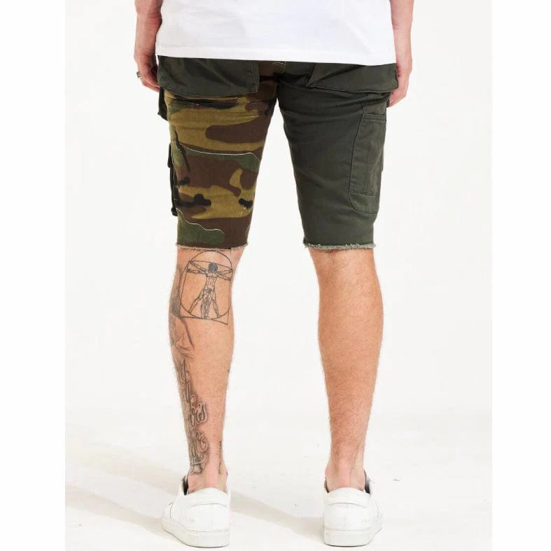Embellish Prestige Shorts (Army) EMBSP222-106 - Image 6