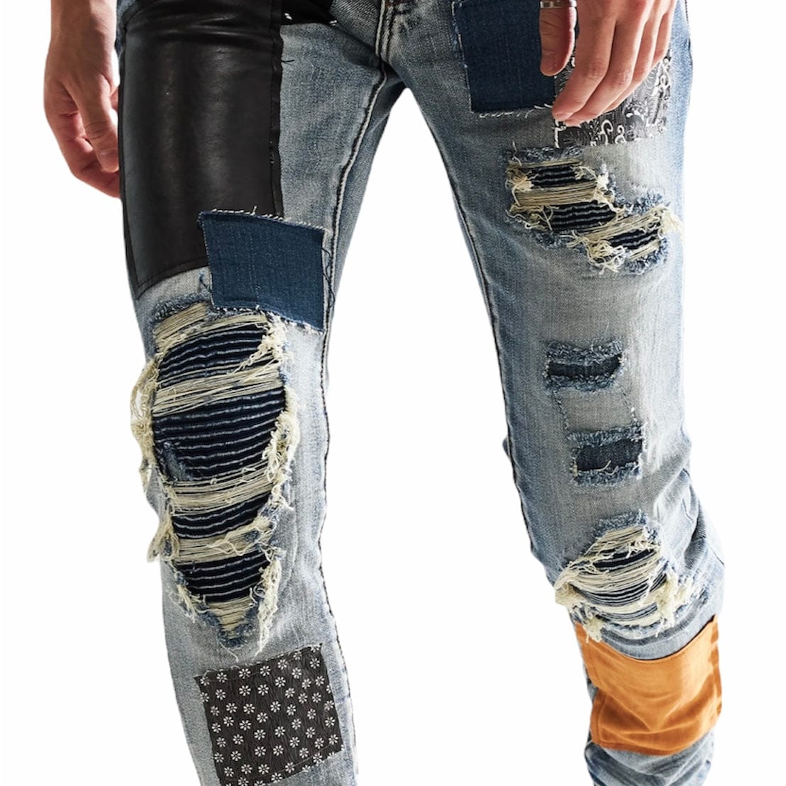 Embellish Scavenger Rip & Repair Jean - Image 2