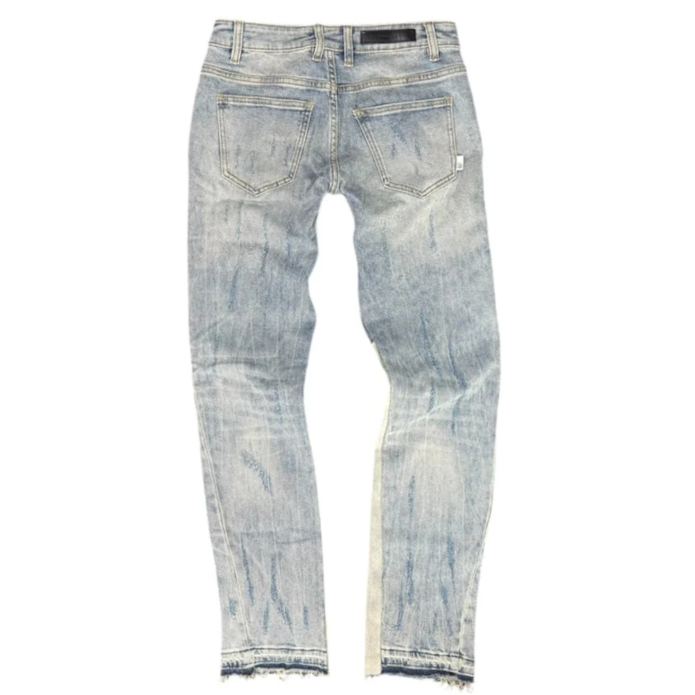 Embellish Spencer Denim Jean (Bleached Sand) EMBSP25-134 - Image 2