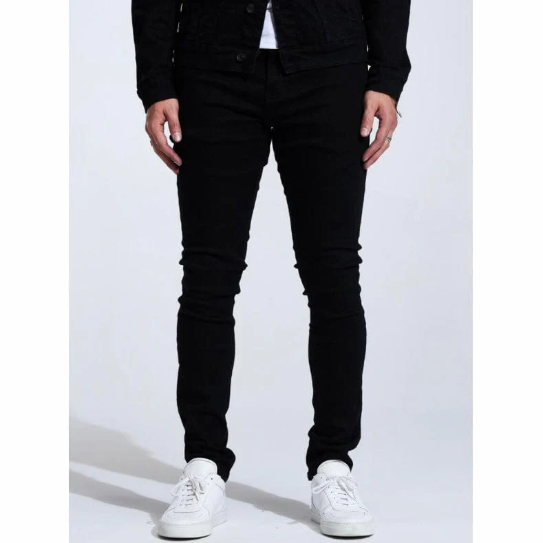 Embellish Spencer No Distress Jean (Black) EMBSPNCR-ND
