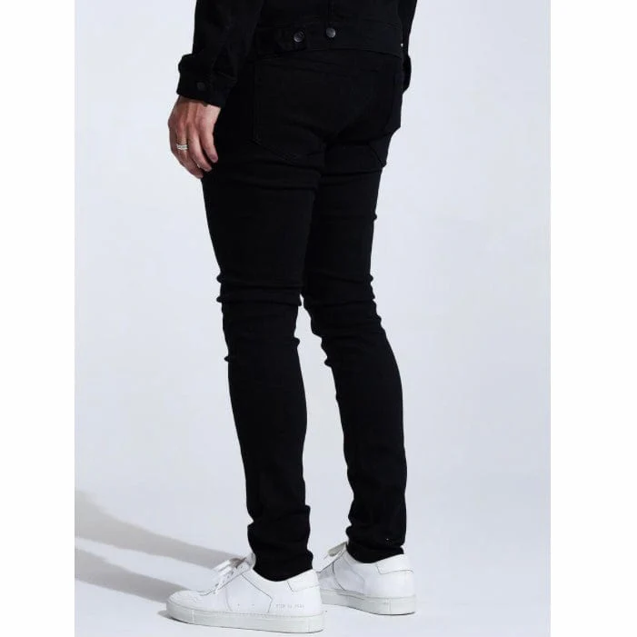 Embellish Spencer No Distress Jean (Black) EMBSPNCR-ND - Image 5