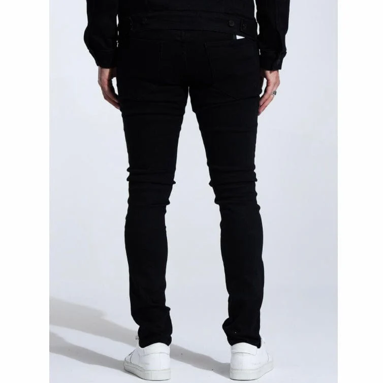 Embellish Spencer No Distress Jean (Black) EMBSPNCR-ND - Image 6