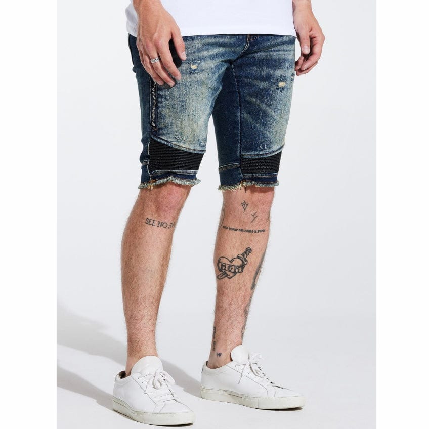 Embellish Sunny Biker Shorts (Indigo) EMBSP221-104 - Image 3