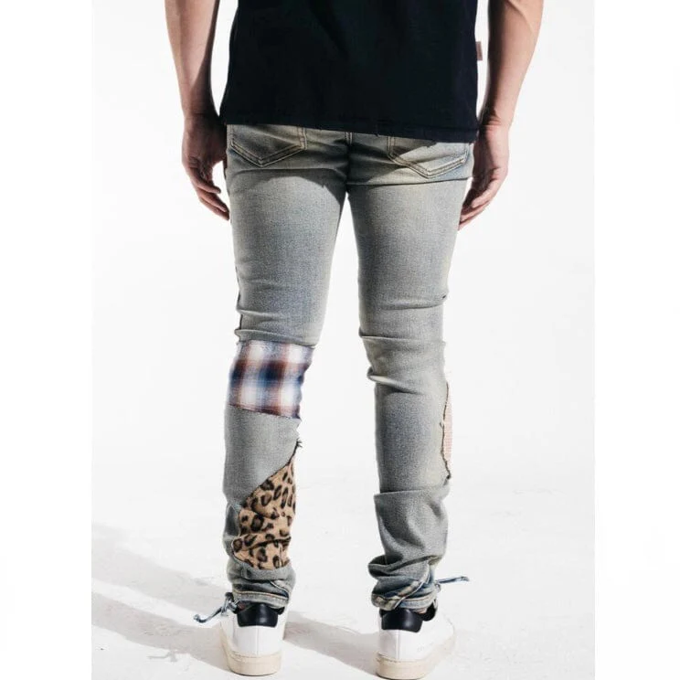 Embellish Trey Cargo Denim Jeans (Blue) EMBSP221-141 - Image 2