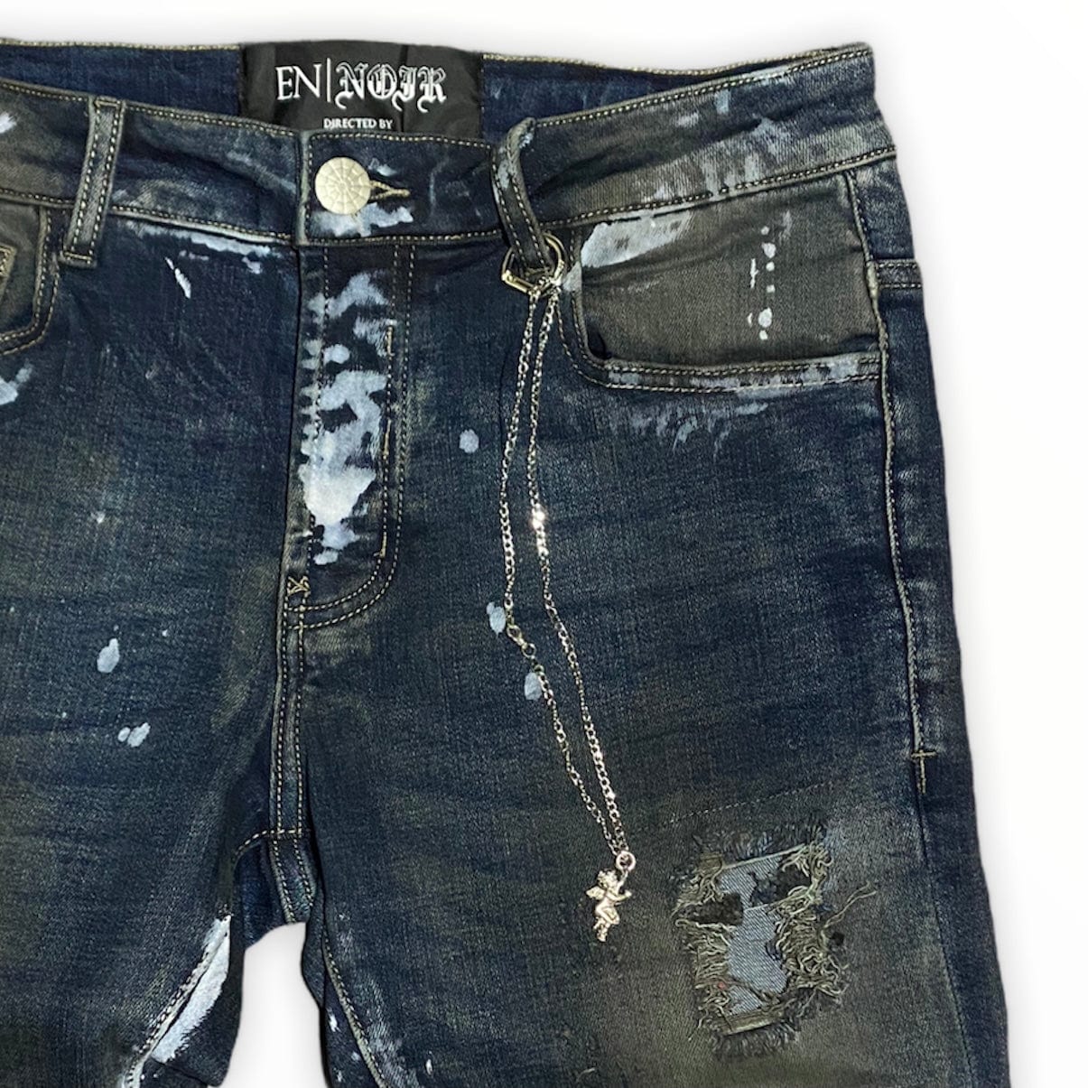 En Noir Cobain Jeans (Dark Indigo) ENSP121-102 - Image 2