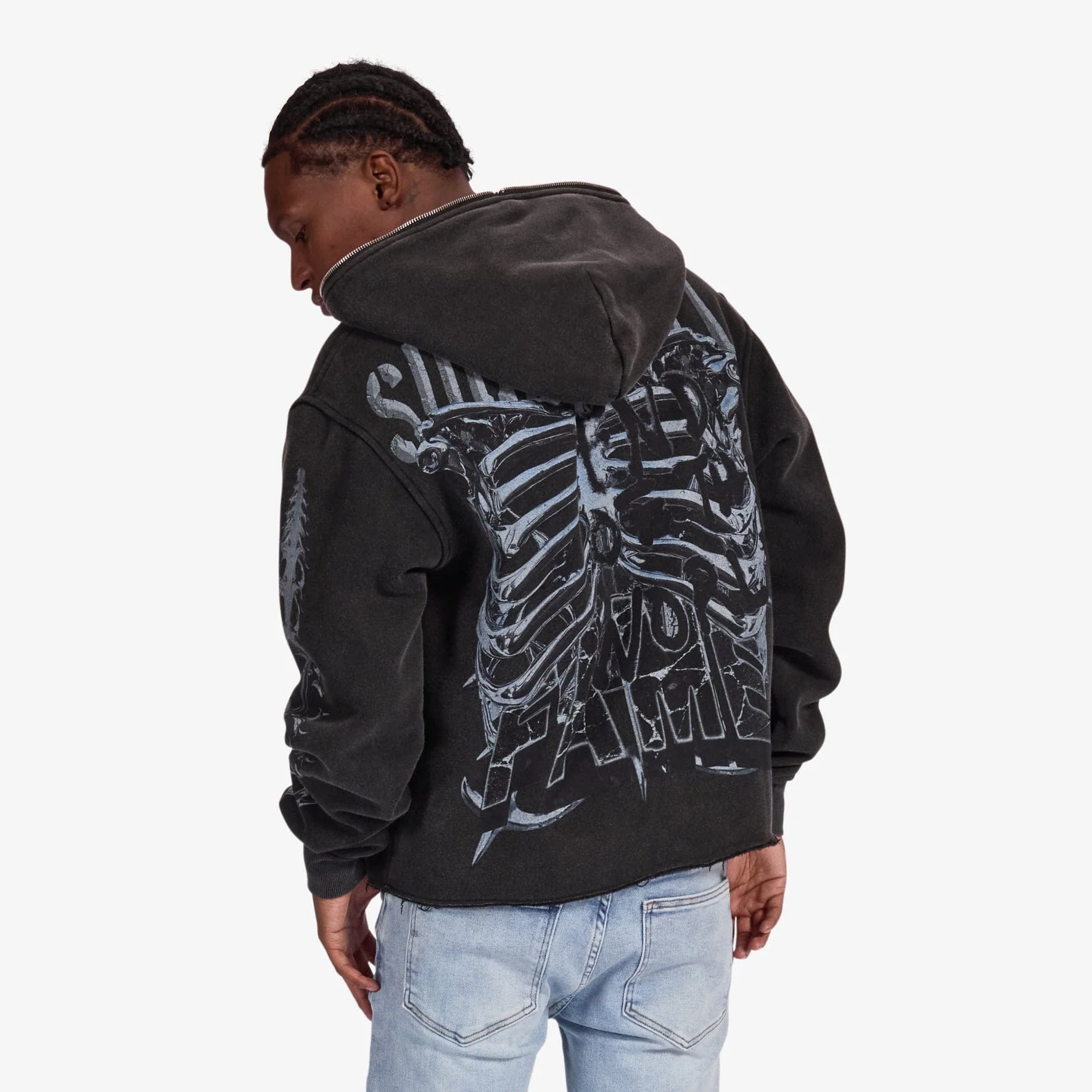 "End Of The World" Hoodie (black) - Image 2