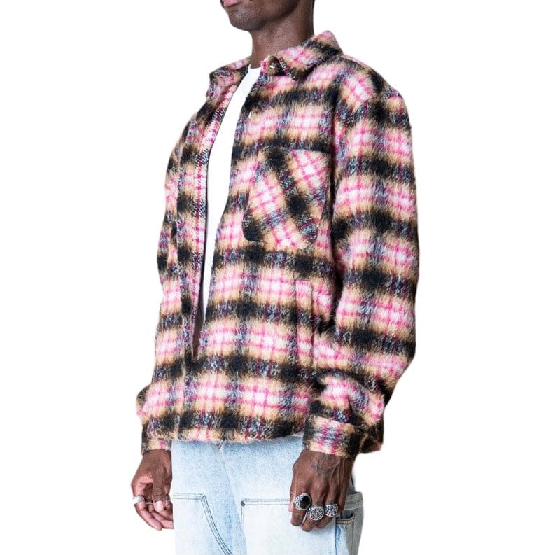 Eptm Side Slit Flannel (Pink) EP11686 - Image 3