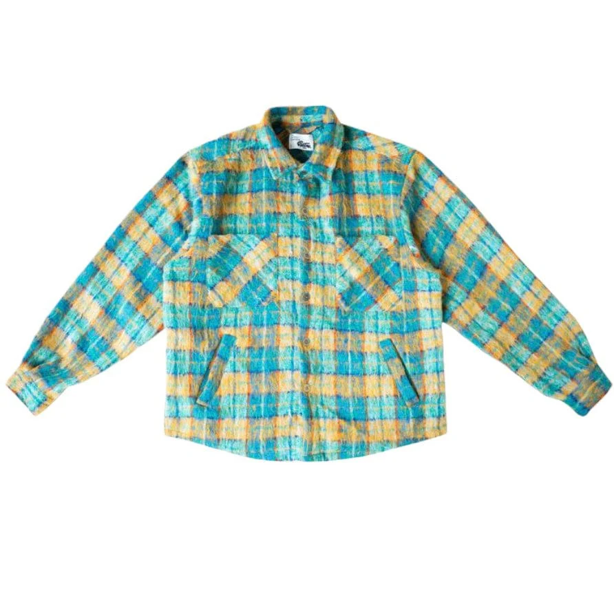 Eptm Side Slit Flannel (Teal) EP11691 - Image 4