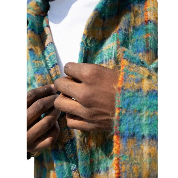Eptm Side Slit Flannel (Teal) EP11691 - Image 6