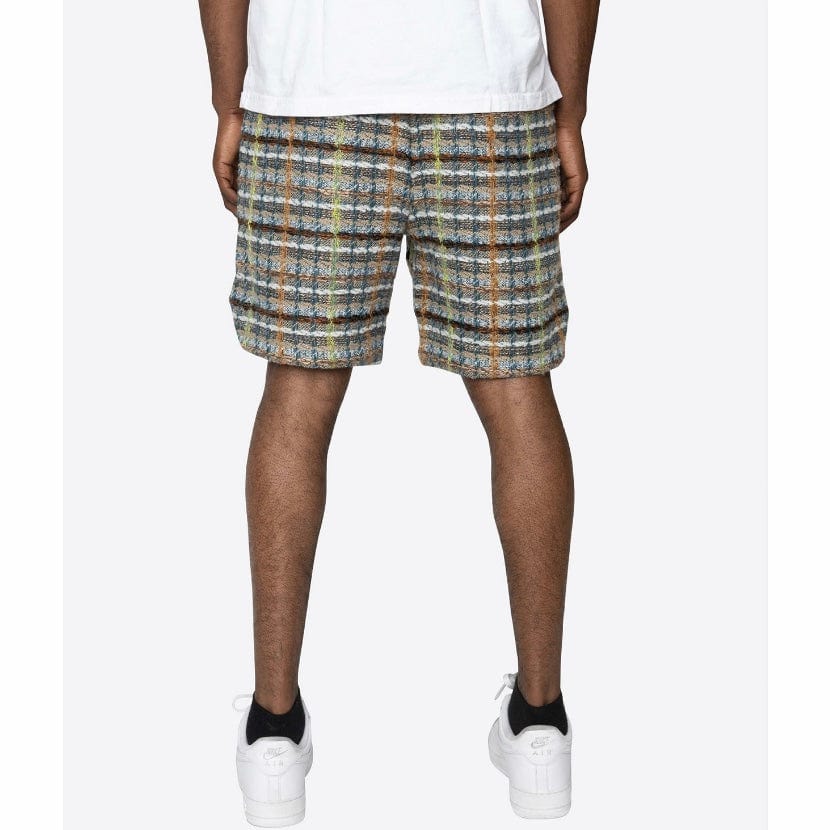 Eptm Tweed Trucker Shorts (Brown) EP10002 - Image 3