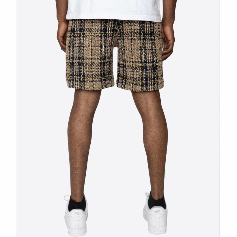 Eptm Tweed Trucker Shorts (Khaki) EP10004 - Image 3