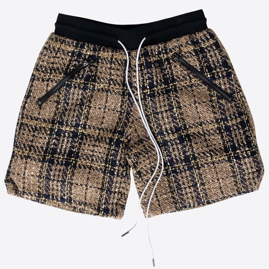 Eptm Tweed Trucker Shorts (Khaki) EP10004 - Image 4