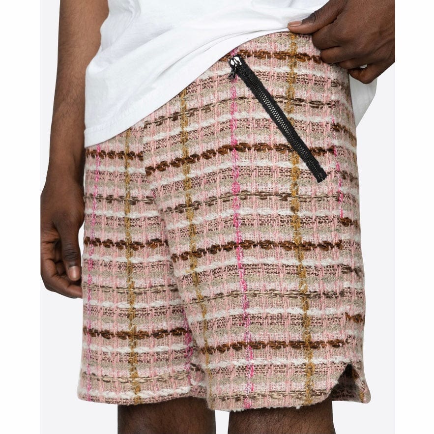 Eptm Tweed Trucker Shorts (Pink) EP10001 - Image 2