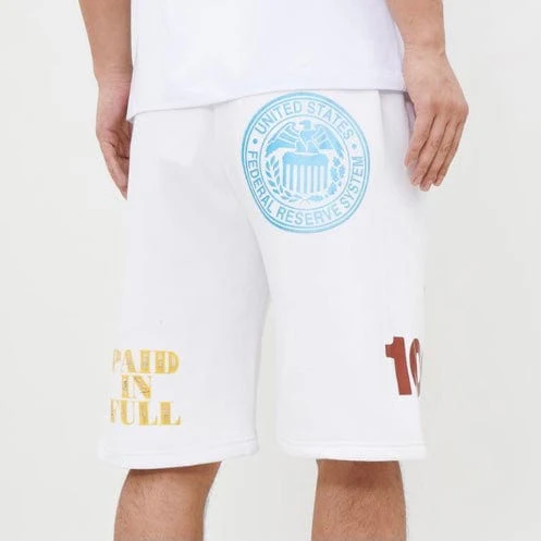Eternity Bc/Ad Paid In Full Shorts (White) E3134034-WHT - Image 4