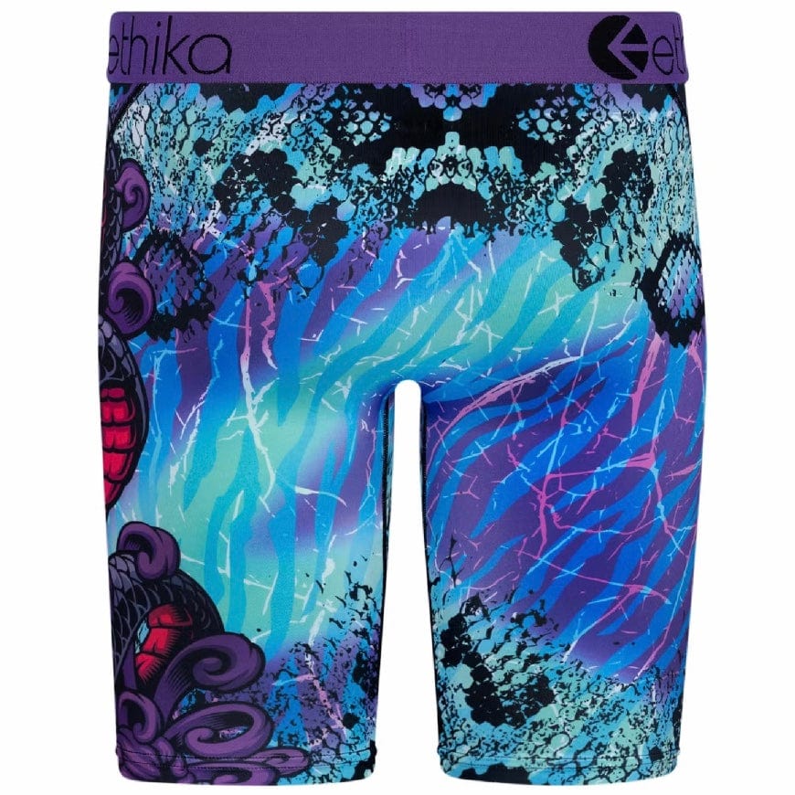 Ethika Jungle Fight Underwear (Blue/Purple) - Image 3