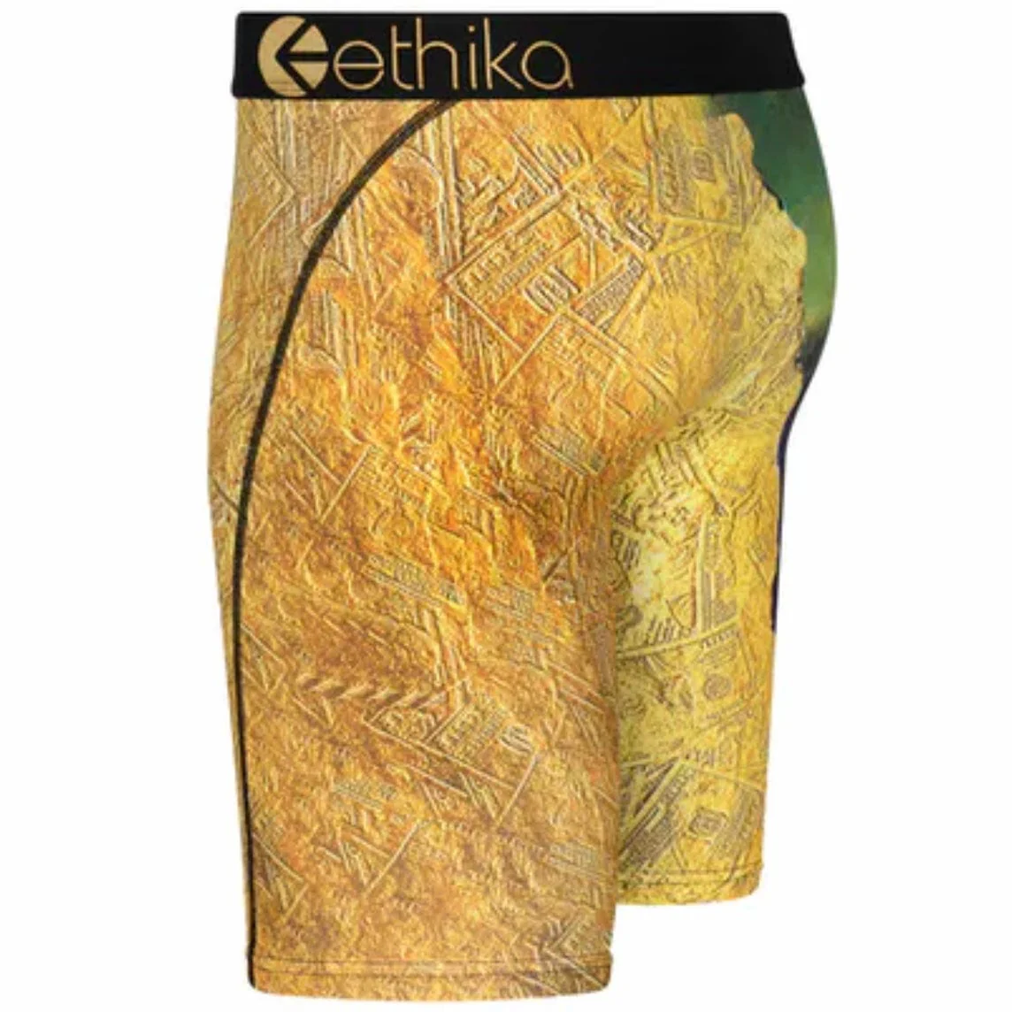 Ethika Masterpiece Underwear (Black/Gold) - Image 2