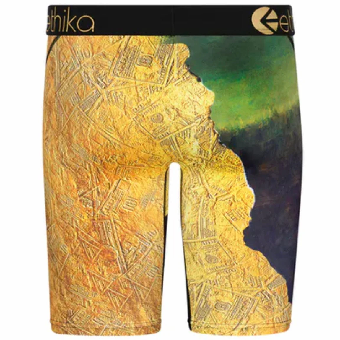 Ethika Masterpiece Underwear (Black/Gold) - Image 3