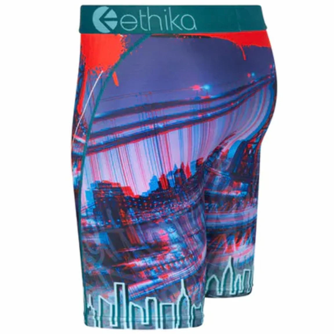 Ethika New Yerrr City Underwear (Black/Purple) - Image 2