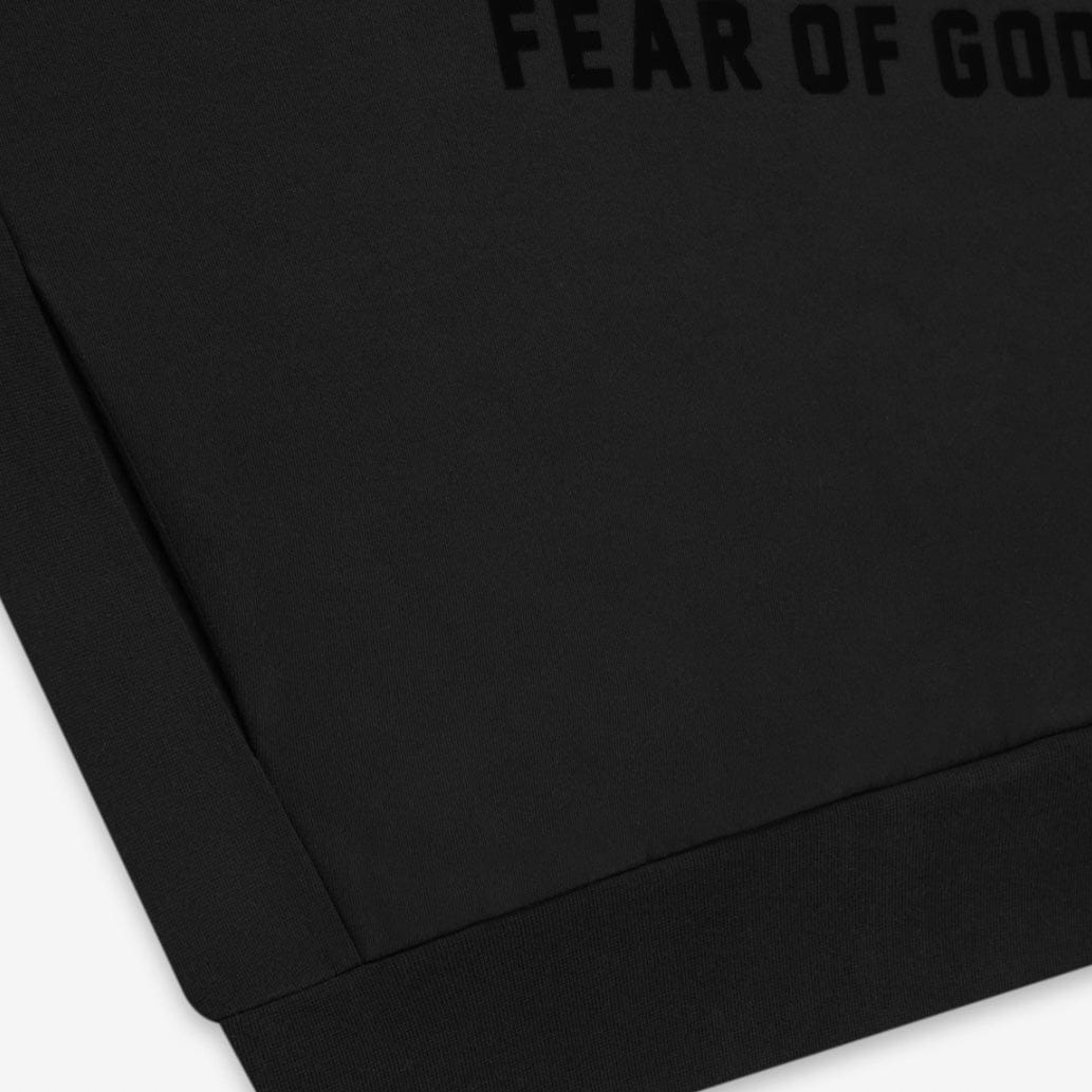 Fear Of God Essential Crewneck (Jet Black) - Image 5