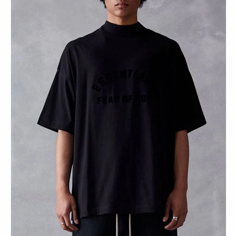 Fear Of God Essentials Tee (Jet Black) 125SP232006F - Image 3
