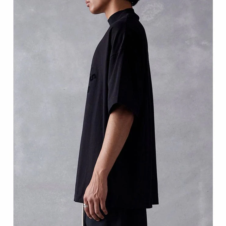 Fear Of God Essentials Tee (Jet Black) 125SP232006F - Image 4