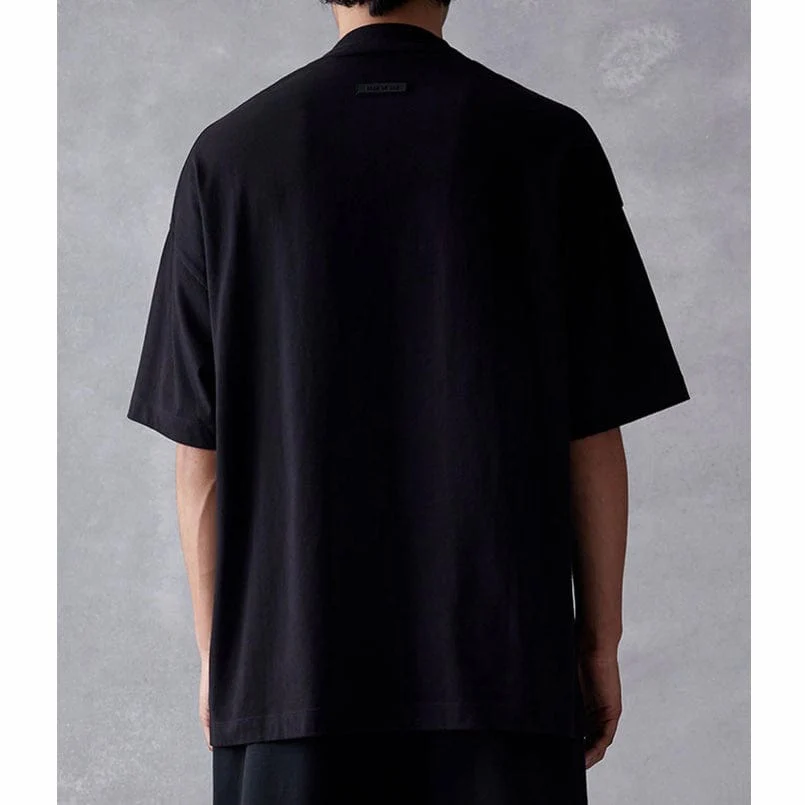 Fear Of God Essentials Tee (Jet Black) 125SP232006F - Image 5