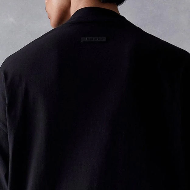 Fear Of God Essentials Tee (Jet Black) 125SP232006F - Image 6
