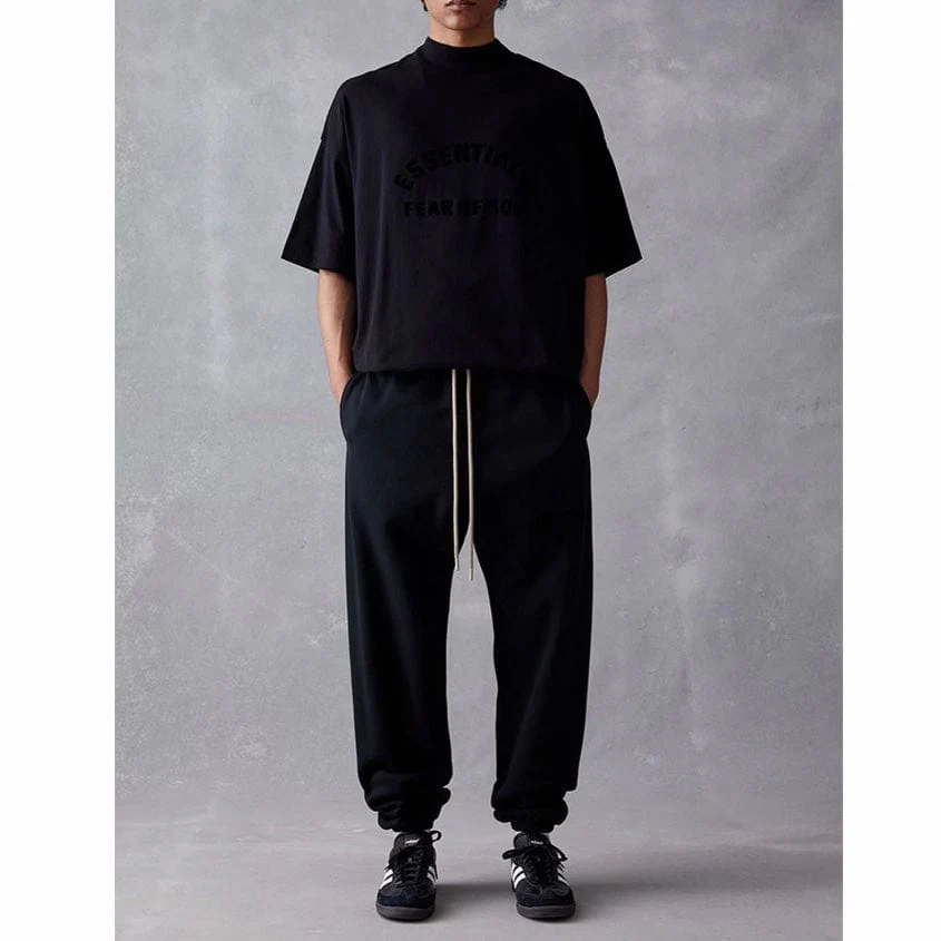 Fear Of God Essentials Tee (Jet Black) 125SP232006F - Image 7