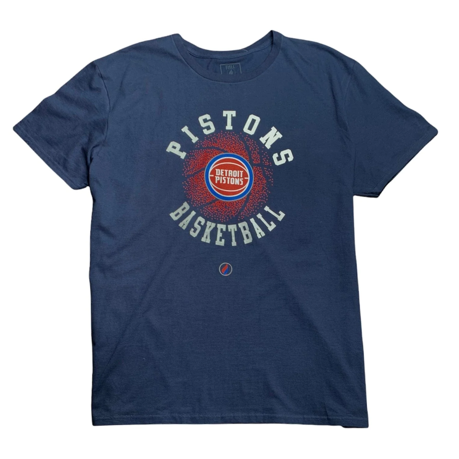 FISLL Piston's Basketball T-Shirt (Navy) NBA1244NVY