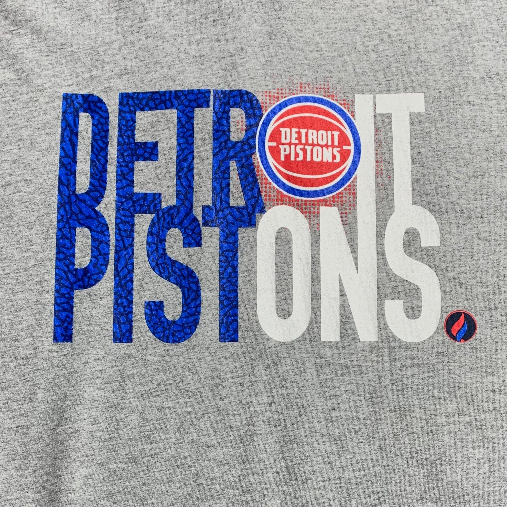 Fissl Detroit Piston's T-Shirt (Grey) - NBA1234 - Image 2