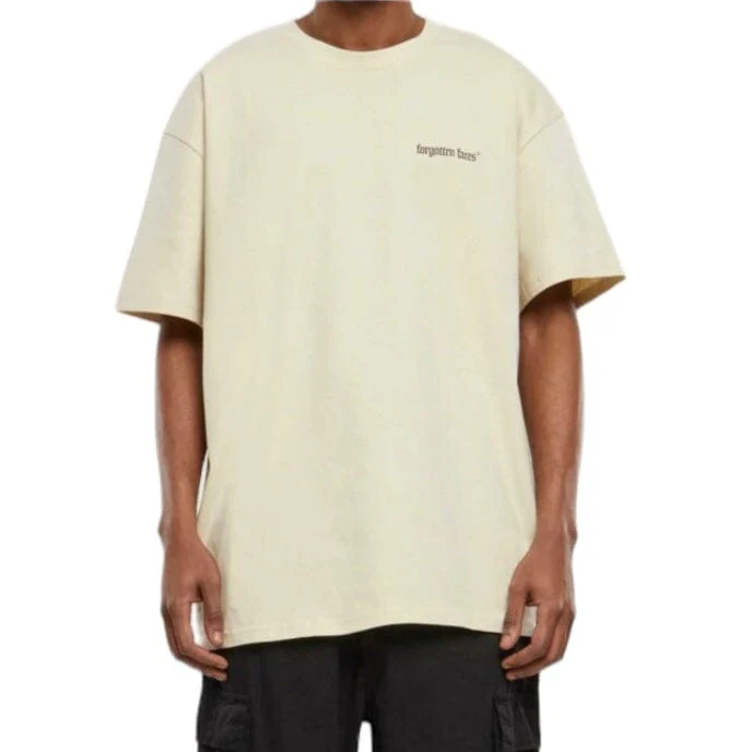 Forgotten Faces Butterfly Flowers Tee (Sand) - Image 3