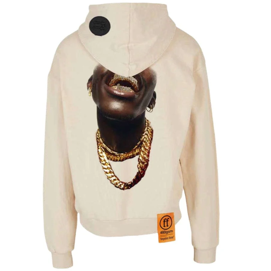 Forgotten Faces Forgotten Grills Hoodie (Sand) FOFUS062 - Image 2