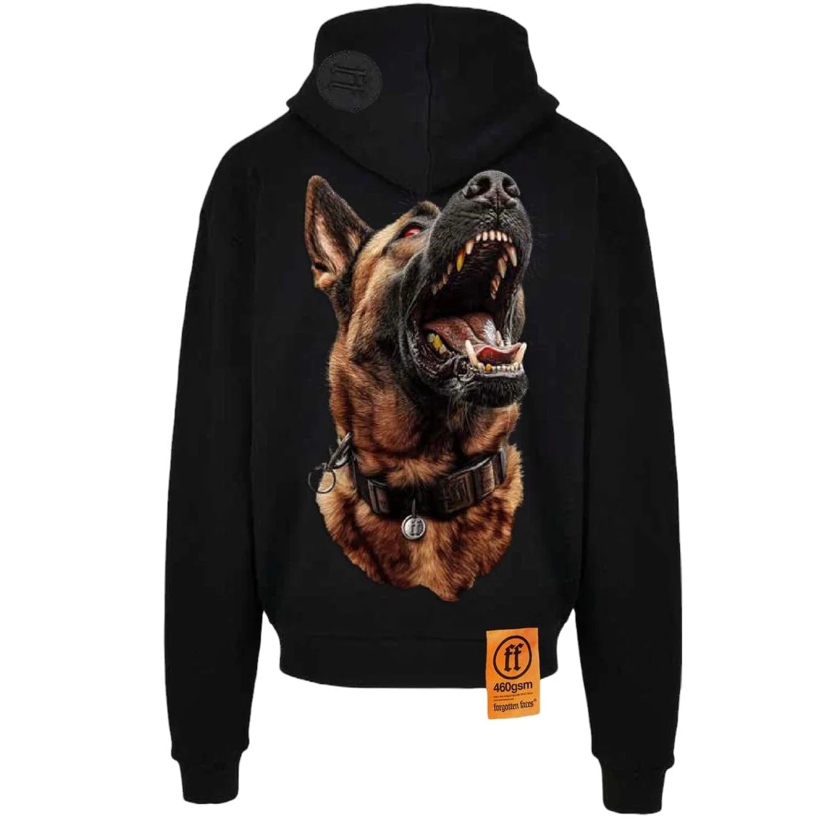 Forgotten Faces Man's Best Friend Hoodie (Black) FOFUS060 - Image 2