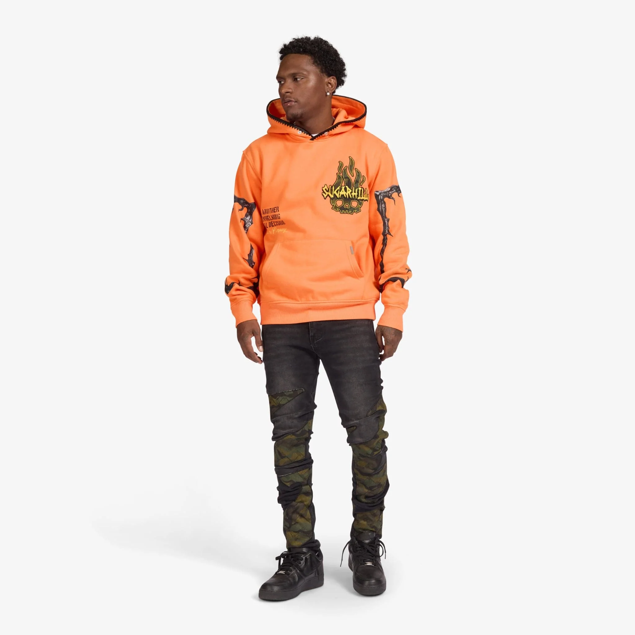 "Franz" Hoodie (orange) - Image 3