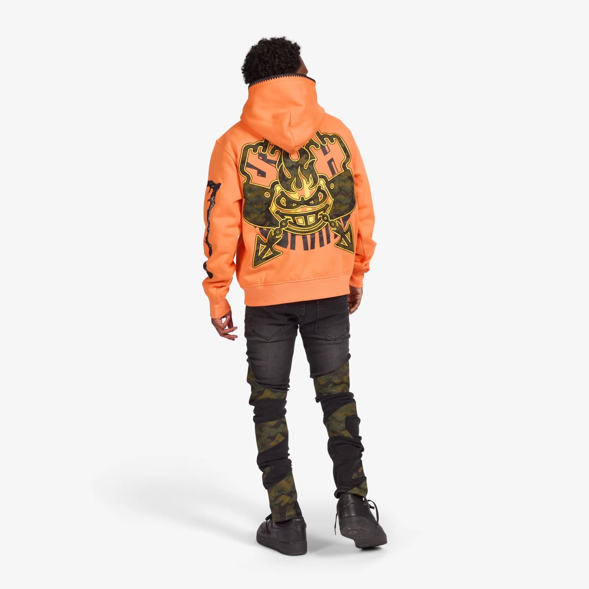 "Franz" Hoodie (orange) - Image 4