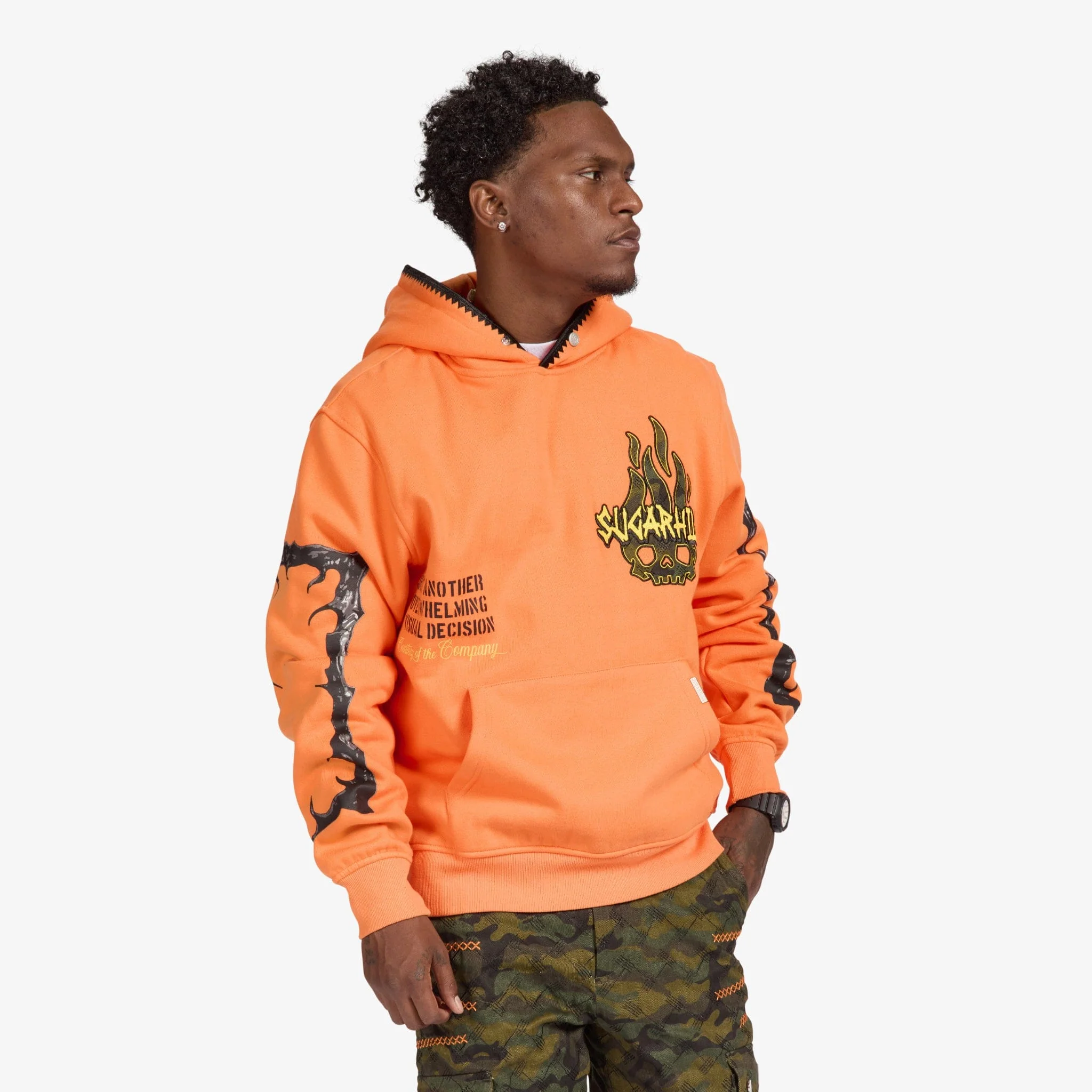 "Franz" Hoodie (orange) - Image 7