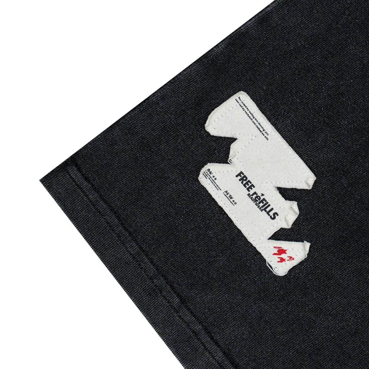 Free Refills Sacred Tee (Black Wash) FR-F25-012 - Image 4