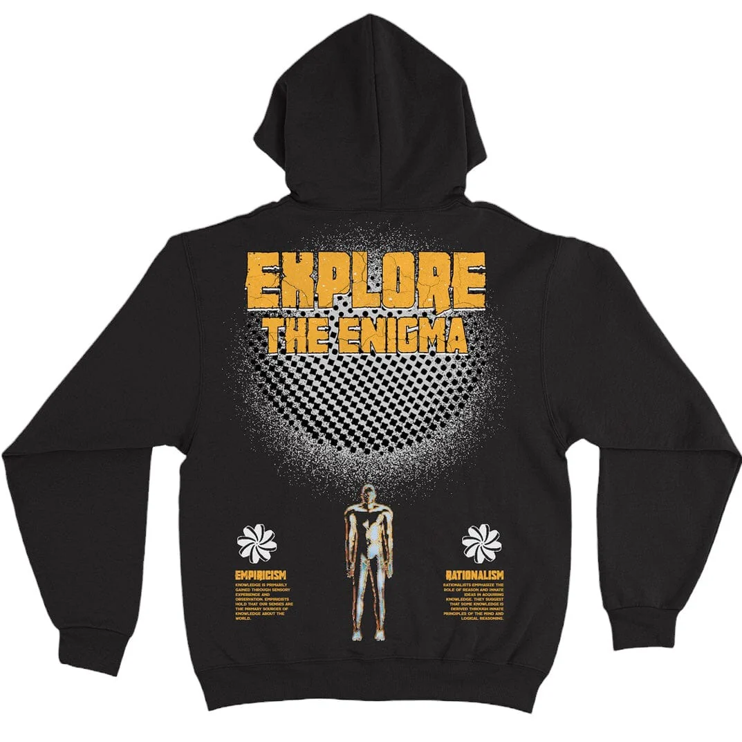 Frequently Asked Questions Explore Hoodie (Black) 24-428HD - Image 2