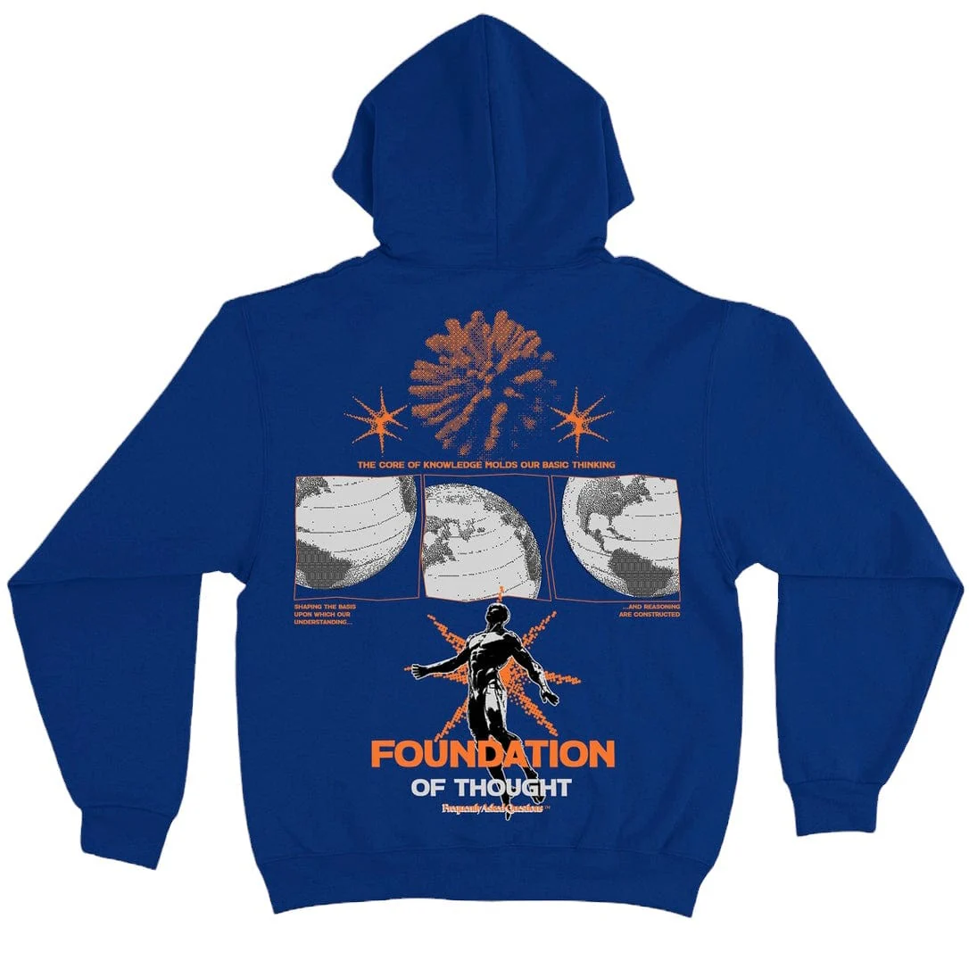 Frequently Asked Questions Foundation Hoodie (Royal Blue) 24-425HD - Image 2