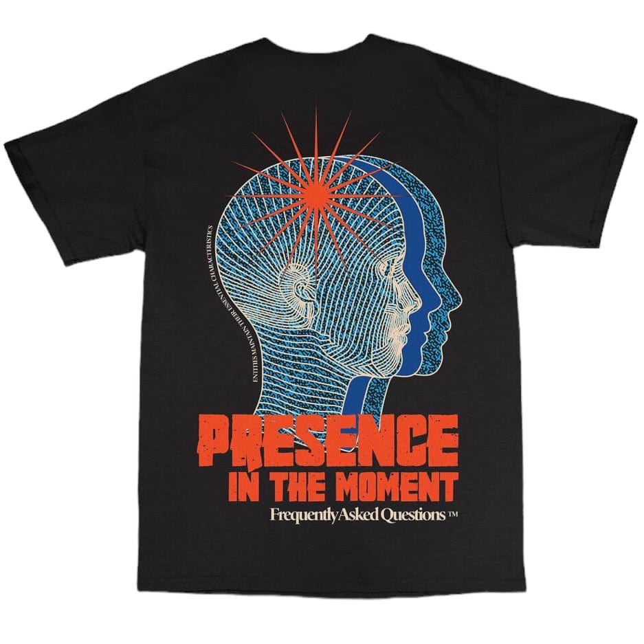 Frequently Asked Questions Identity T Shirt (Black) 24-410BP - Image 2