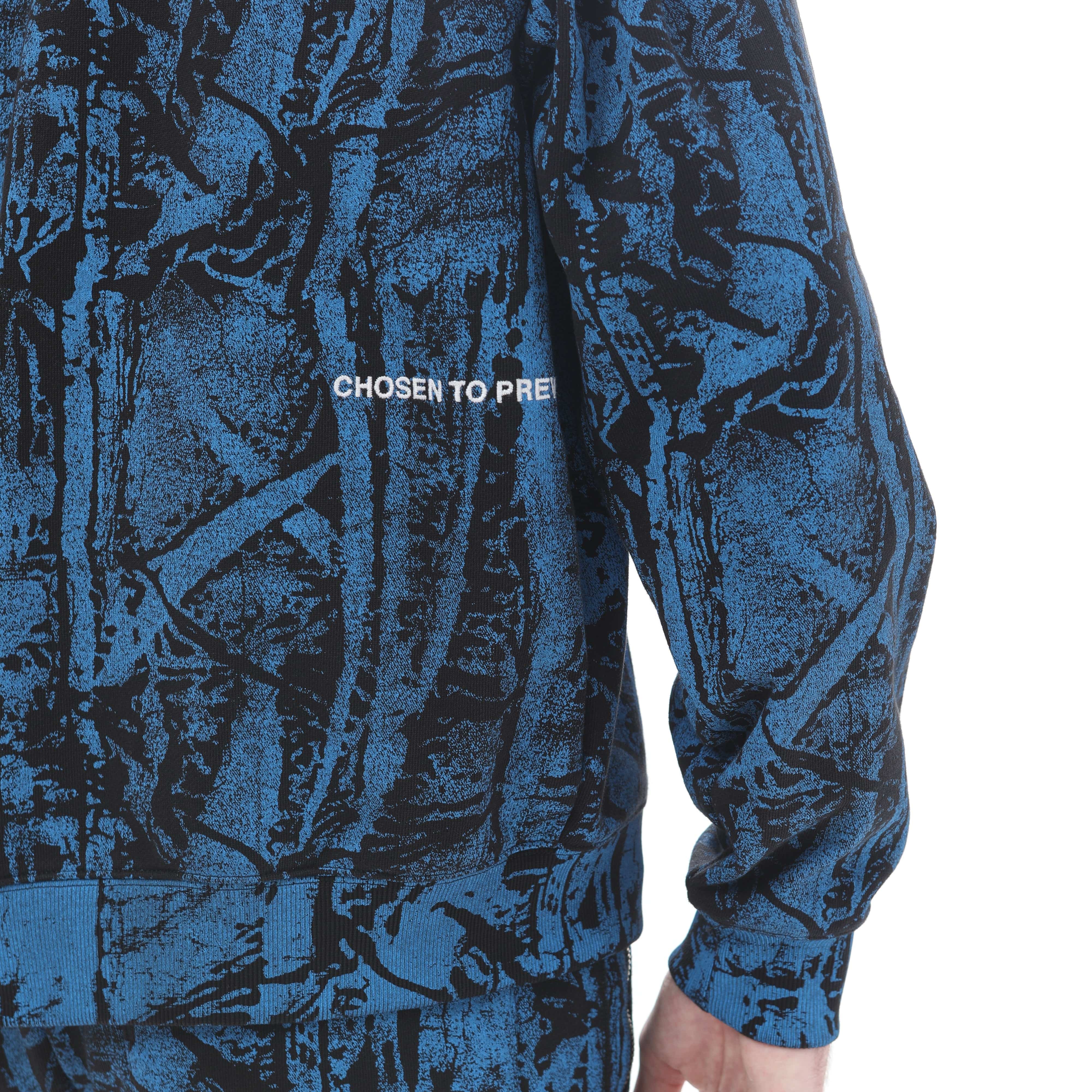 FULL ZIP SWEATSHIRT IN CRINKLED - Image 6
