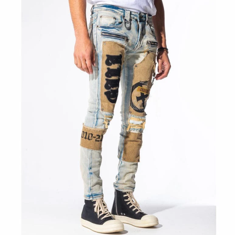 Gala Original Doomsday Denim Jean (Blue Ombre/Wheat Combo) GH-21-12 - Image 2