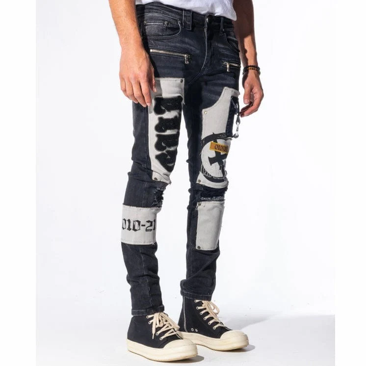 Gala Original Doomsday Denim Jean (Jet Black/Charcoal Combo) GH-21-10 - Image 2