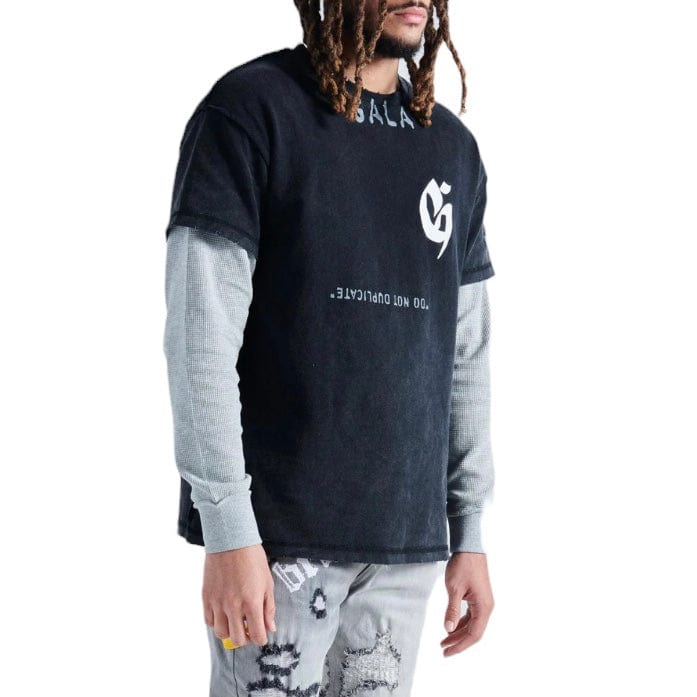 Gala Original Ego Must Die Thermal LS Tee (Black/Grey) G-SPR-23-028 - Image 4