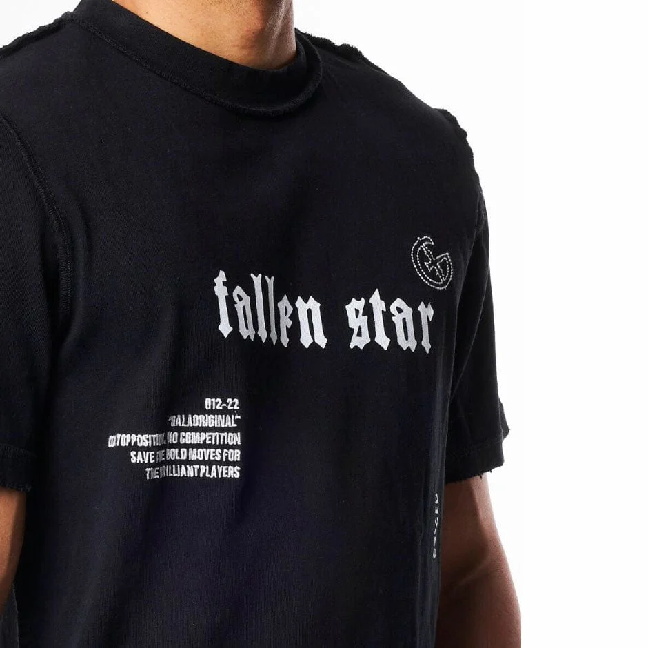 Gala Original Fallen Star T Shirt (Jet Black) - Image 3