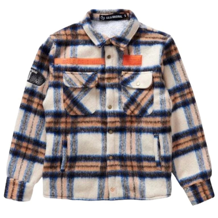 Gala Original Fury Fleece Flannel Jacket (Navy Cream) G-H-23-008 - Image 3