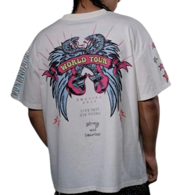 Genuine Amazing Rock T Shirt (Natural) GN6201-NAT - Image 2