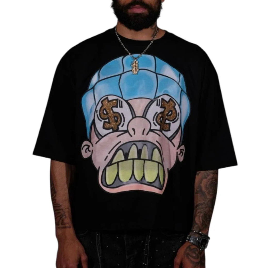 Genuine Dollar Signs T Shirt (Black) GN6265-BLK - Image 5